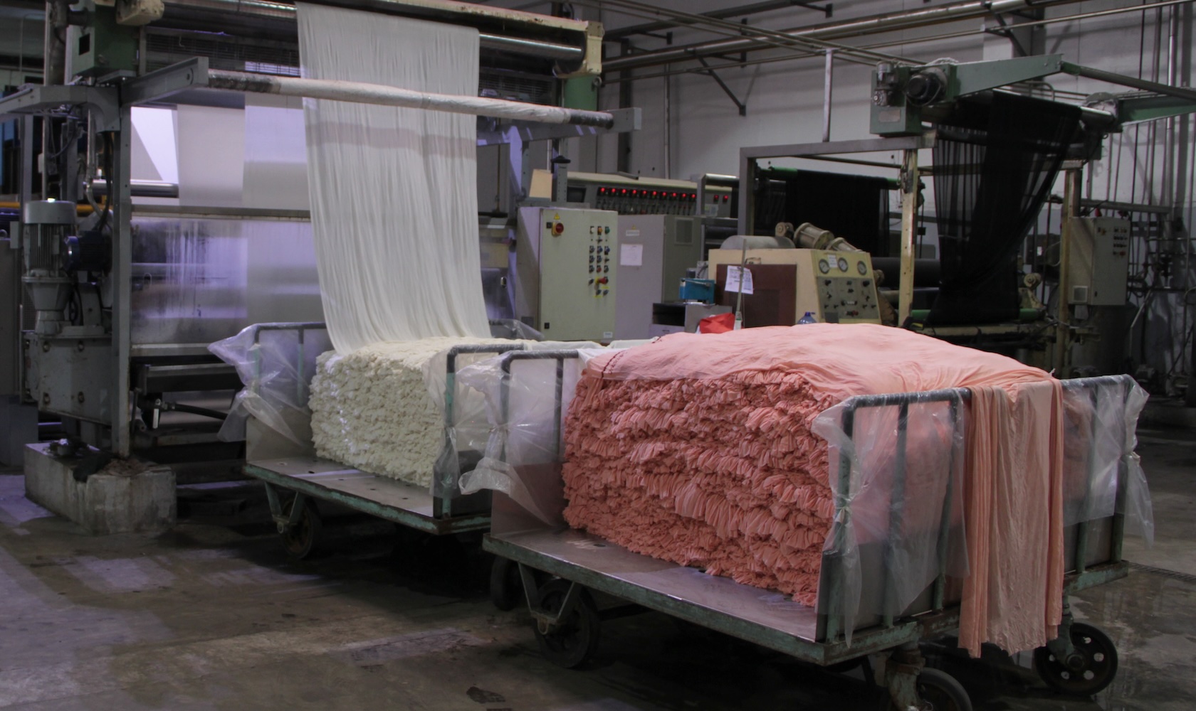 Färben und Ausrüsten